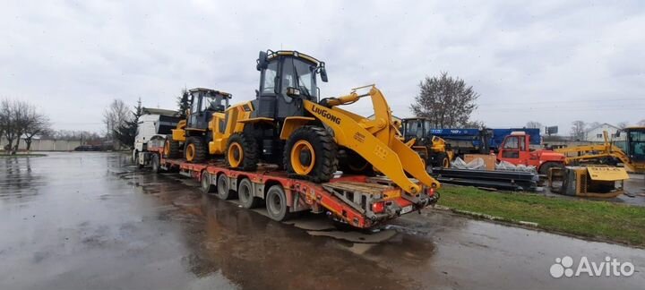 Перевозка спецтехники. Аренда трала