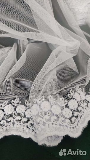 Новый тюль вышивка (пр-во Турция)