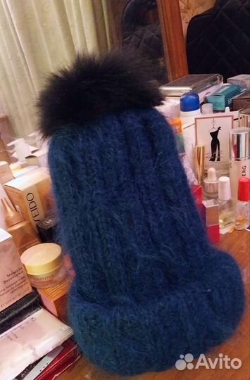 Шапка итальянский мохер-Новая