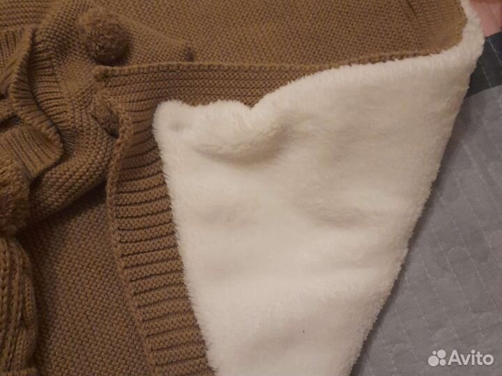 Меховый конверт на выписку