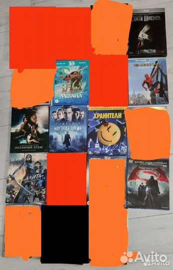 Коллекция фильмов на bluray