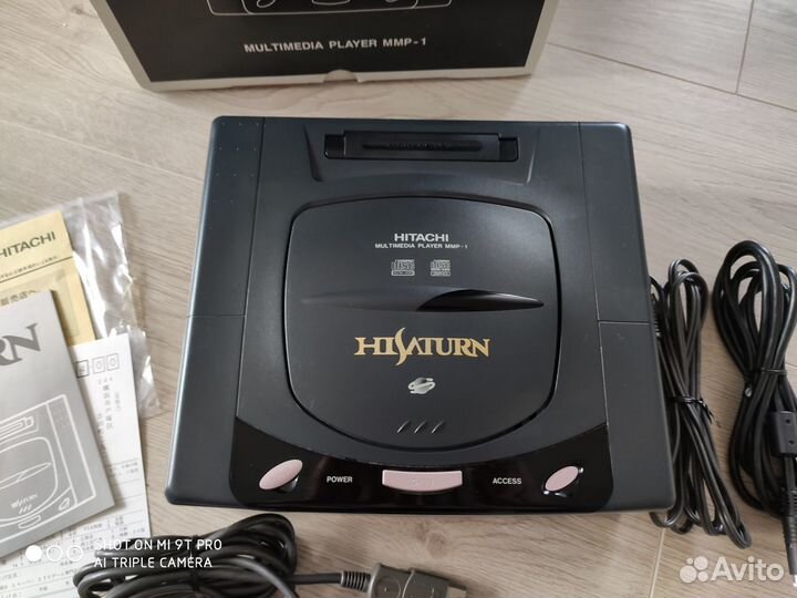 Hitachi HiSaturn в полном комплекте регион ntsc-J