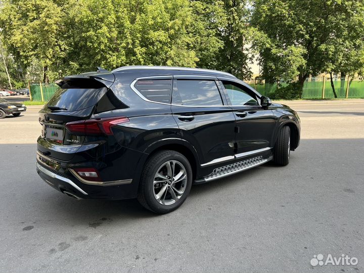 Hyundai Santa Fe 2.2 AT, 2018, 70 000 км
