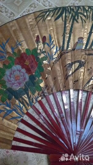 Веер настенный