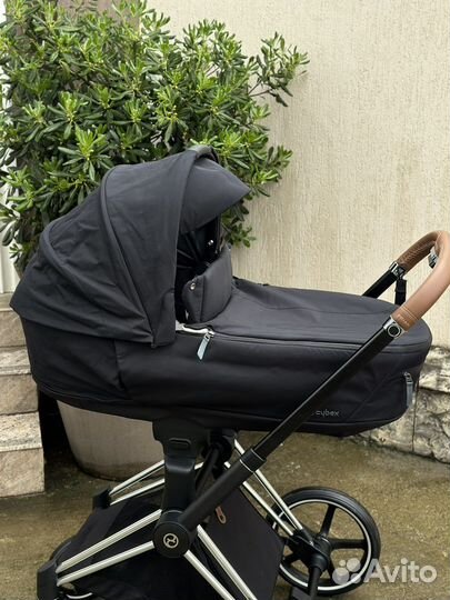 Люлька Cybex Priam IV / цвет Deep Black