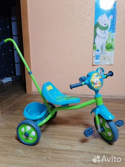 Беговел детский трехколесный