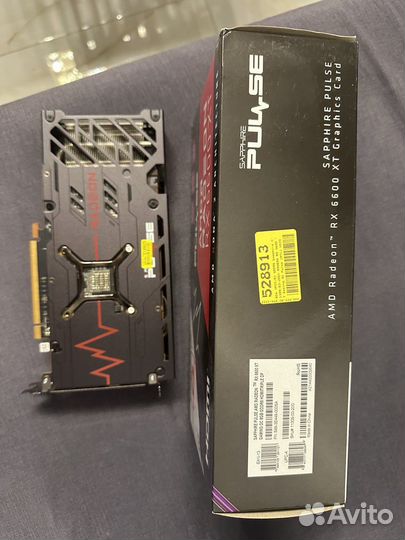 Видеокарта sapphire pulse amd radeon rx 6600 xt