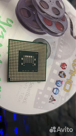 Intel Pentium Dual-Core T2370 Soket P Частота 1730