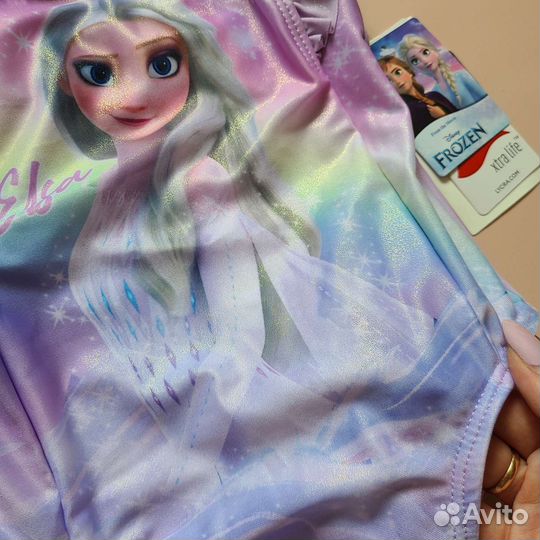 Новый купальник Эльза слитный С&А для девочки