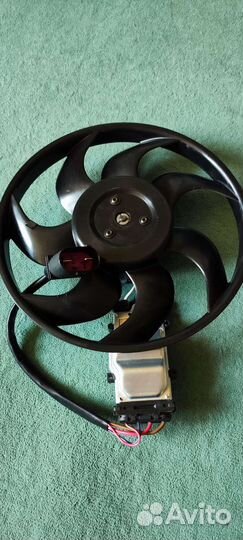 Вентилятор охлжд Porsche cayenne Audi Q7, Toyareg