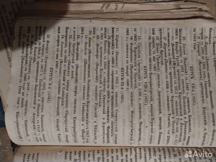 Старинные книги