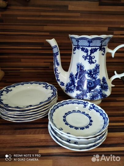 Столовый сервиз фарфор СССР
