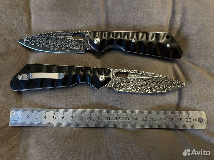 Нож из дамасской стали