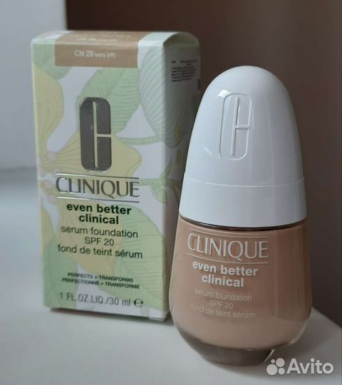 Тональный крем Clinique Serum Foundation Ivory 28