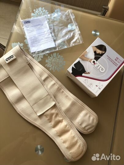 Новый бандаж для беременных Orto, размер М