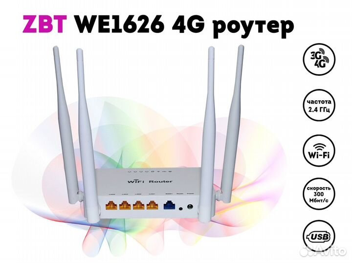 Роутеры WiFi 3G/4G