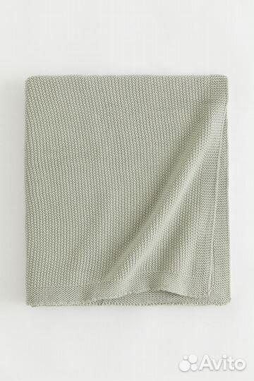 Плед детский вязаный 90х90 hm home