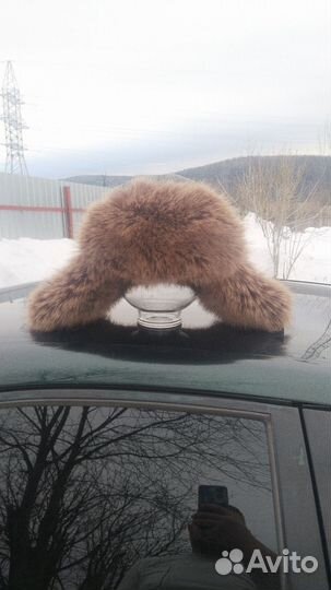 Шапка ушанка мужская