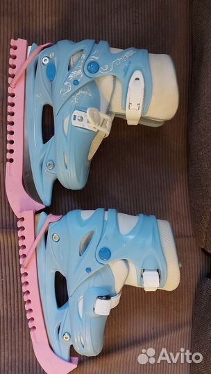 Коньки фигурные детские раздвижные