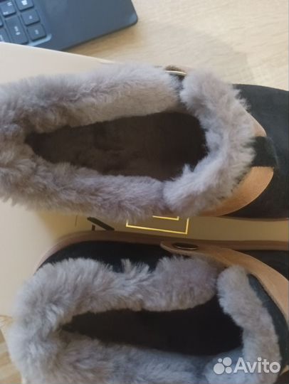 Угги натуральная замша с мехом 40 р