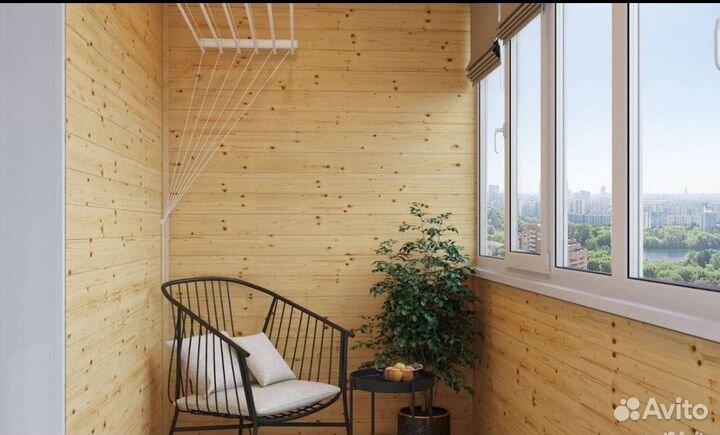 Остекление и отделка балконов под ключ