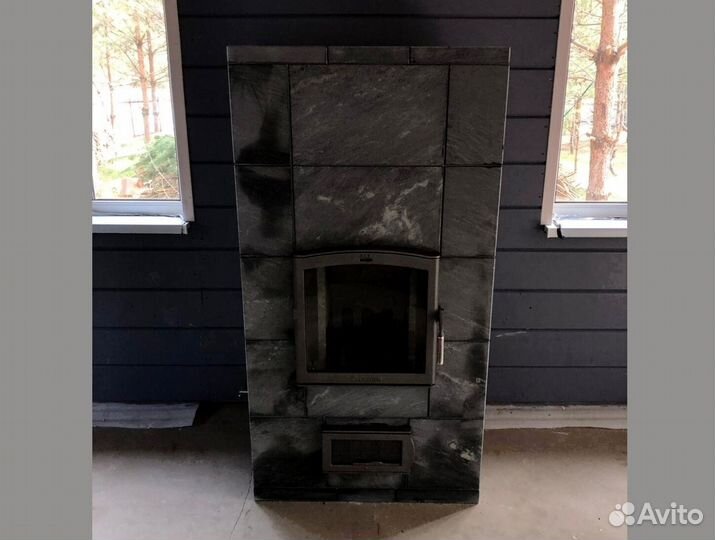 Печь камин отопительная
