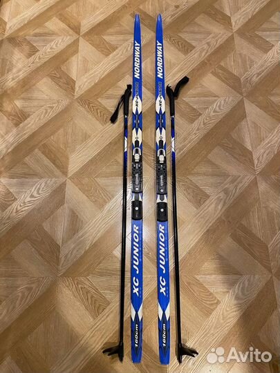 Лыжи беговые nordway 160 см