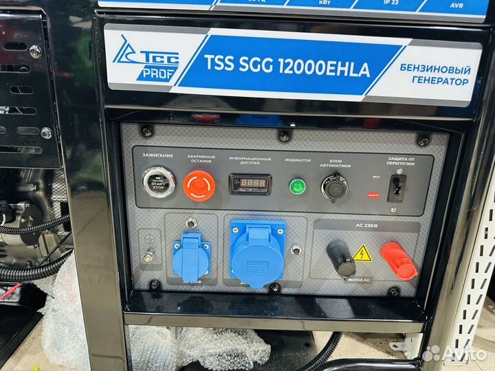 Бензогенератор тсс SGG 12000ehla