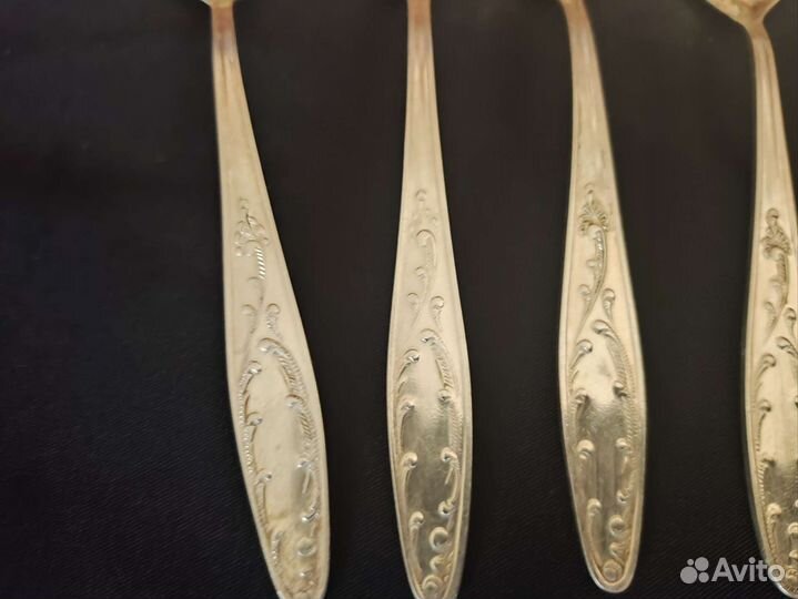 Чайные ложки мельхиор СССР