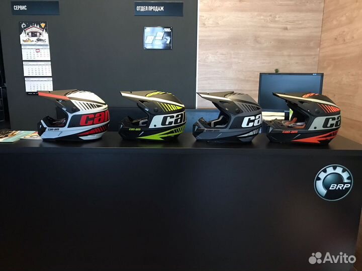 Шлем защитный унисекс Can-Am XC-4 Cross