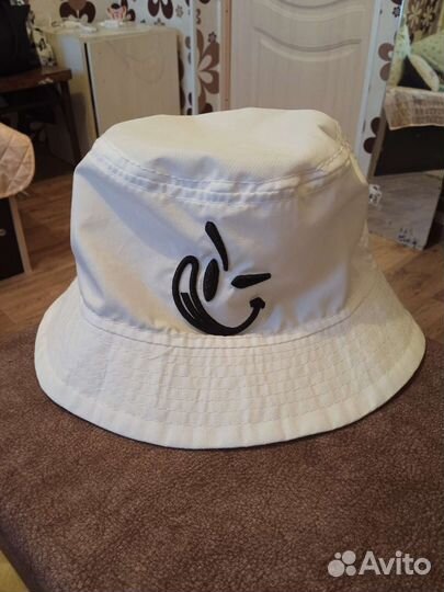 Панама для девочки со смайликом