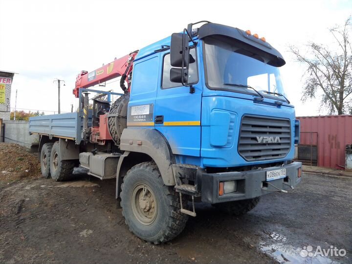 Кран борт вездеход