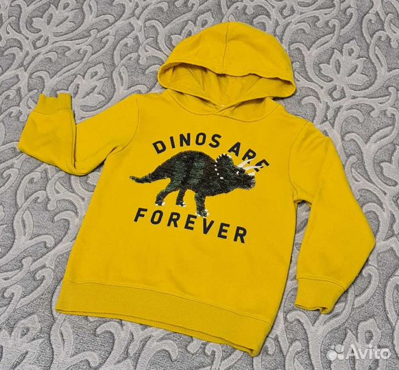 Толстовка на мальчика 98-104, с начесом