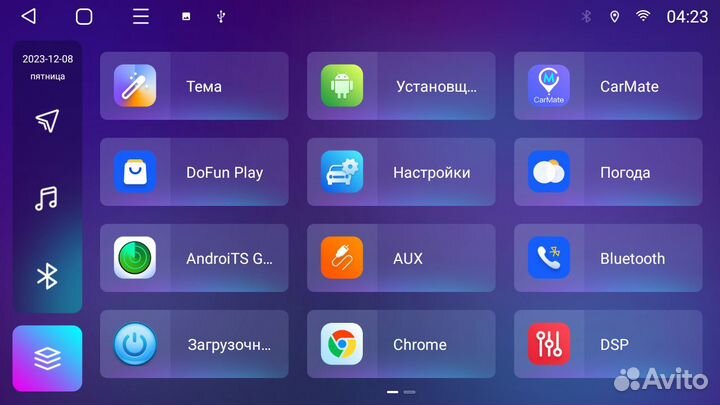 Магнитола Town Ace Noah Android 12 4Gb 64Gb