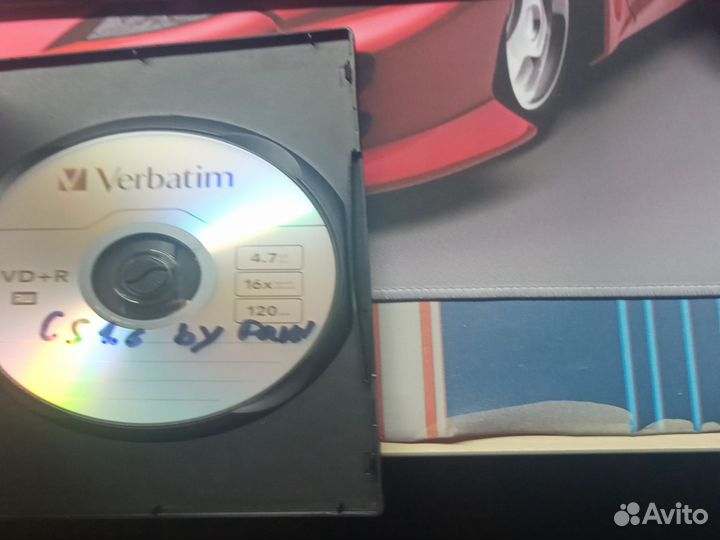 Dvd диск с игрой для пк CS 1.6
