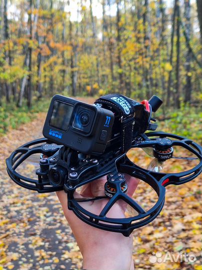 Съемка с FPV квадрокоптера