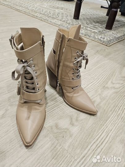 Ботильоны женские 38 натуральная кожа