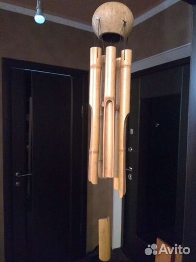 Музыка ветра бамбук почти новая