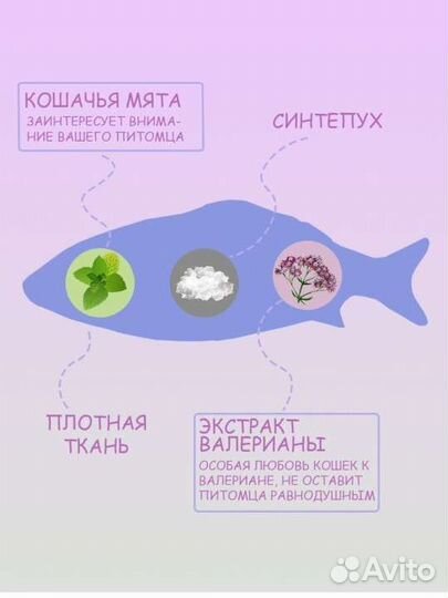 Новая интерактивная игрушка для кошек рыба