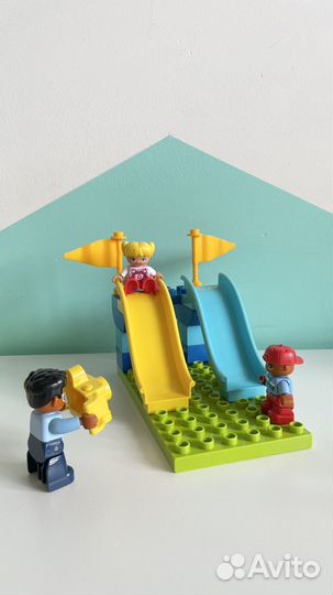 Lego duplo парк аттракционов