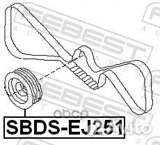 Sbds-EJ251 шкив коленвала Subaru Legasy 97-14