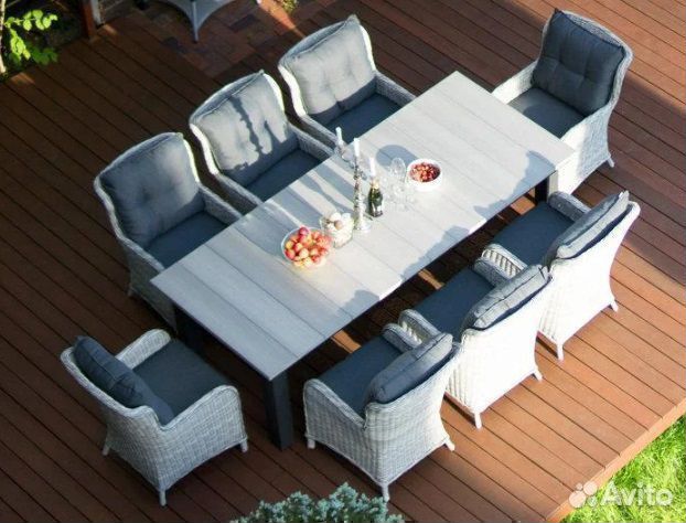 Набор мебели из иск. ротанга Паркленд, Бергамо