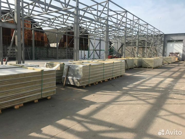 Сэндвич панели стеновые и кровельные