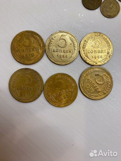 1,2,3,5 копеек. Лот