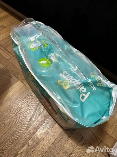 Pampers active baby dry 4 106 шт