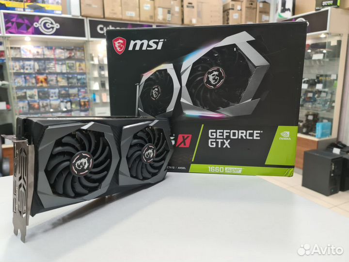 Видеокарта MSI GeForce GTX 1660 Super