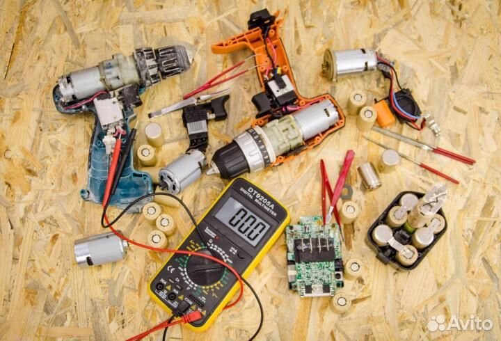 Ремонт шуруповертов