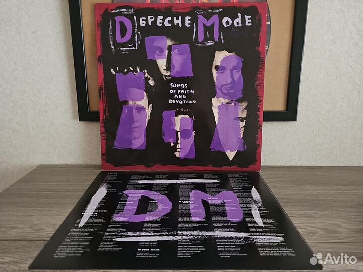 Depeche Mode Songs of faith and devotion 1 пресс