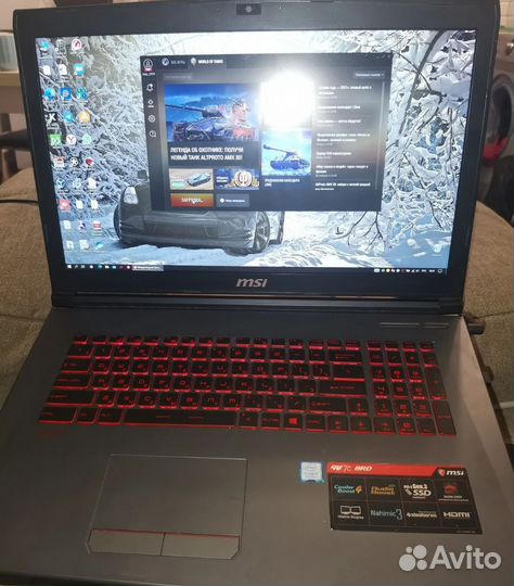 Msi gv72 8rd