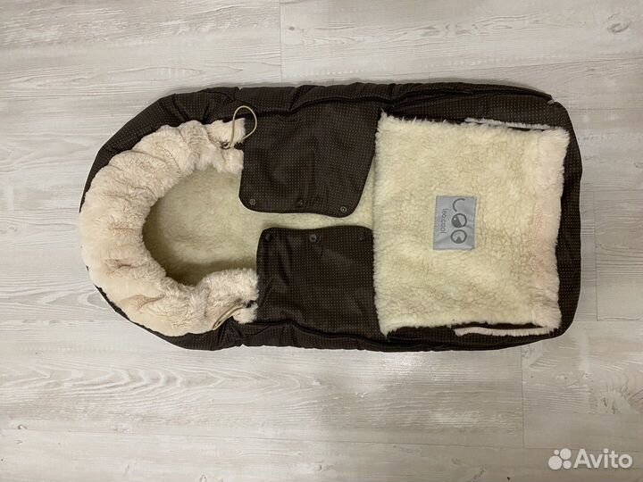 Зимний конверт в коляску